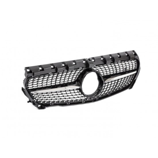 W117 cla ıçın uyumlu 2013-2015 cla 45 görünüm panjur - grı