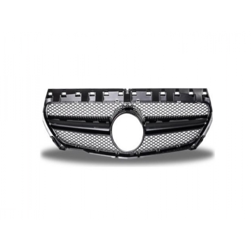 W117 cla ıçın uyumlu 2013-2015 cla 45 görünüm panjur - sıyah