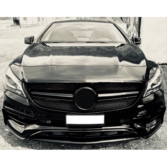W117 cla ıçın uyumlu 2013-2015 cla 45 görünüm panjur - sıyah