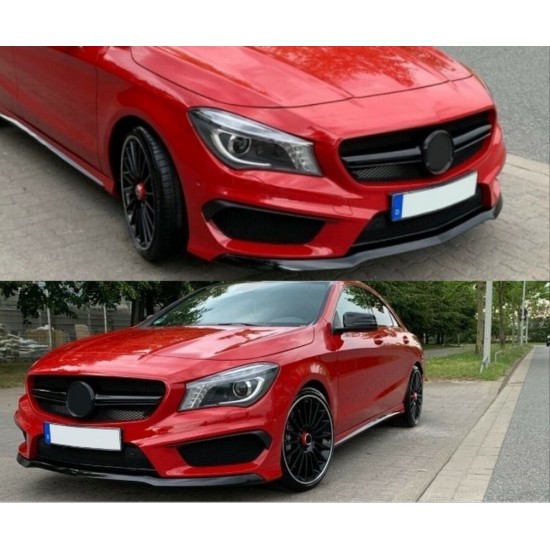 W117 cla ıçın uyumlu 2013-2015 cla 45 görünüm panjur - sıyah