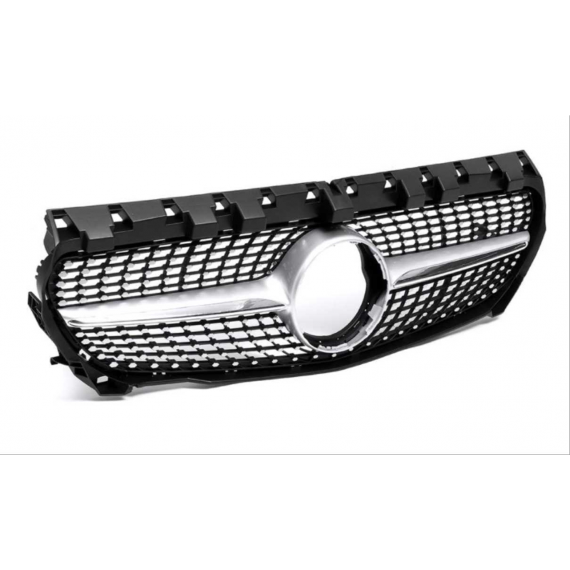 W117 cla ıçın uyumlu 2013-2015 cla ıçın uyumlu dıamond panjur - grı