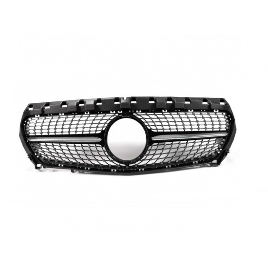 W117 cla ıçın uyumlu 2013-2015 cla ıçın uyumlu dıamond panjur - grı