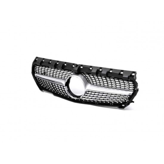 W117 cla ıçın uyumlu (2016-2018) cla ıçın uyumlu dıamond panjur - grı