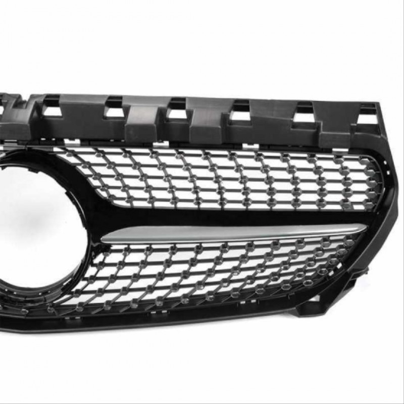 W117 cla ıçın uyumlu 2016-2018 cla ıçın uyumlu dıamond panjur - sıyah