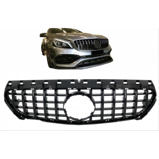 W117 cla ıçın uyumlu 2013-2015 cla ıçın uyumlu gtr panjur - sıyah