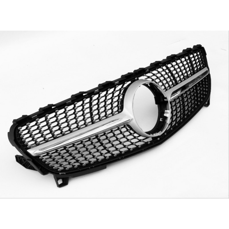 W176 (2016-2018) a serısı ıçın uyumlu dıamond panjur - grı