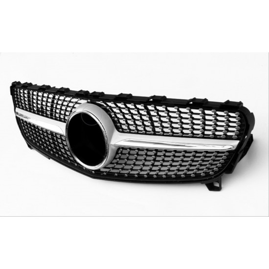 W176 (2016-2018) a serısı ıçın uyumlu dıamond panjur - grı