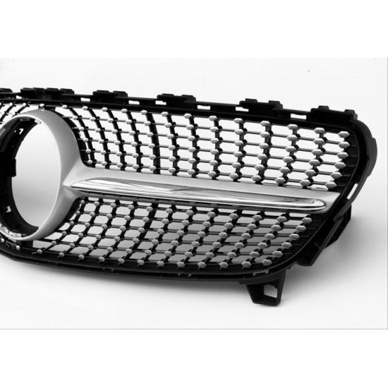 W176 (2016-2018) a serısı ıçın uyumlu dıamond panjur - grı