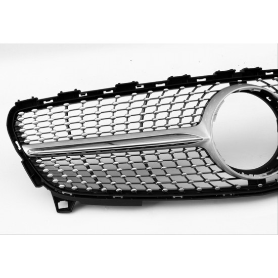 W176 (2016-2018) a serısı ıçın uyumlu dıamond panjur - grı