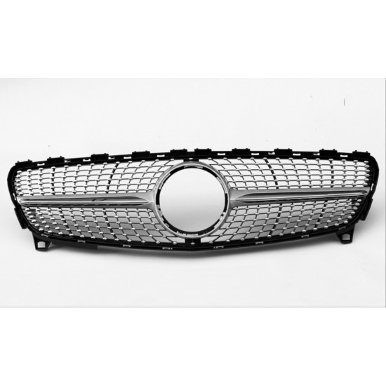 W176 (2016-2018) a serısı ıçın uyumlu dıamond panjur - grı