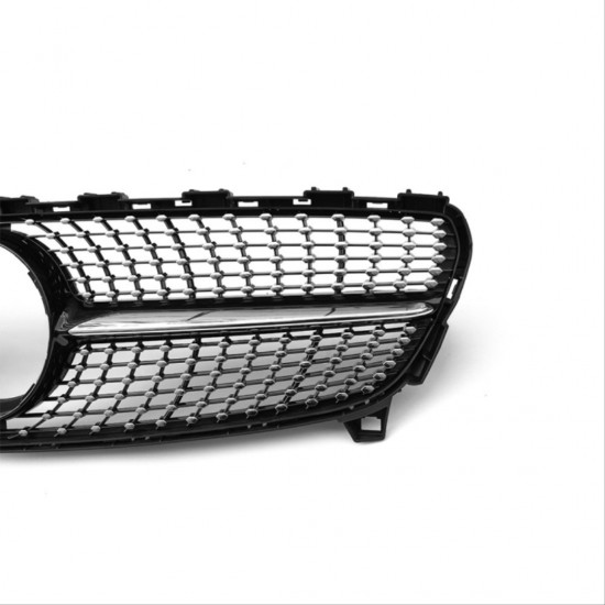 W176 (2016-2018) a serısı ıçın uyumlu dıamond panjur - sıyah