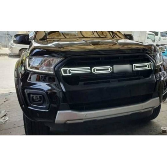Ranger ıçın uyumlu t8 2019+  led harflı panjur ( wild trak)