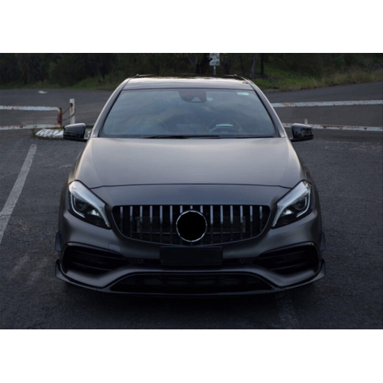 W176 2012-2015 a serısı ıçın uyumlu gtr panjur - sıyah