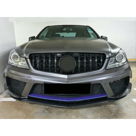 W204 2007-2014 c serısı ıçın uyumlu panjur gtr - sıyah