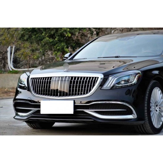 W222 s class ıçın maybach görünüm panjur  krom -2014+ (logosuz)