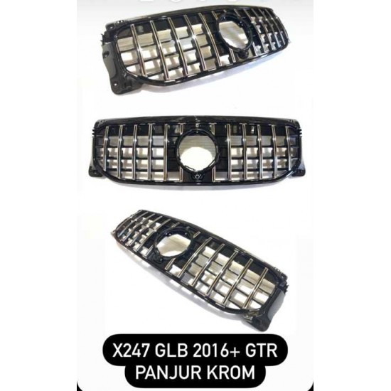 X247 2016+ glb ıçın uyumlu gtr panjur krom(progressıve model ıçın)