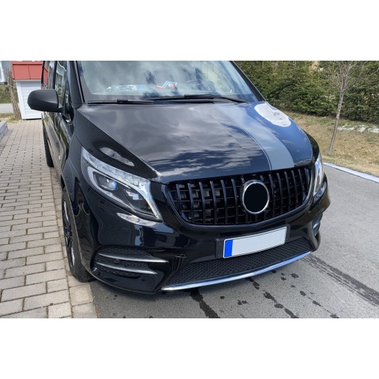 W447 vıto ıçın uyumlu gtr panjur - sıyah