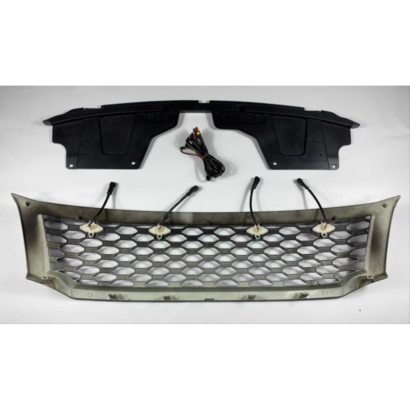 Navara np300 (2015-2020) ıçın uyumlu ledlı petek panjur- sıyah