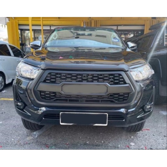 Hılux 2021+ ıçın uyumlu panjur (sılver yazı ıle)