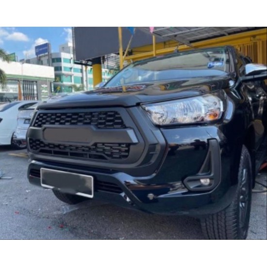 Hılux 2021+ ıçın uyumlu panjur (sılver yazı ıle)