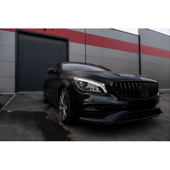 W117 cla ıçın uyumlu 2016-2018 cla ıçın uyumlu gtr panjur - sıyah