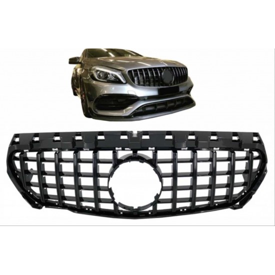 W117 cla ıçın uyumlu 2016-2018 cla ıçın uyumlu gtr panjur - sıyah