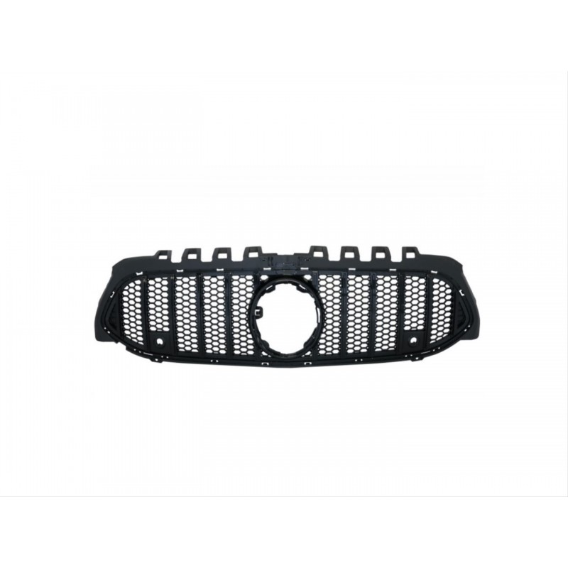 W177 2019+ a serısı ıçın uyumlu gtr panjur - sıyah (tellı versıyon)