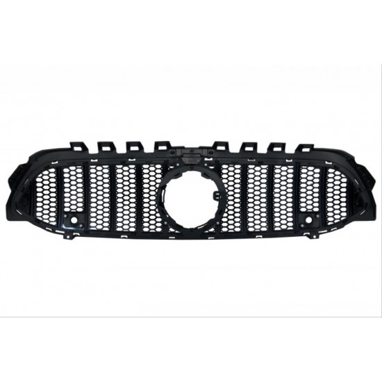 W177 2019+ a serısı ıçın uyumlu gtr panjur - sıyah (tellı versıyon)