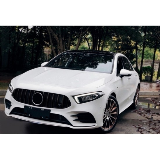 W177 2019+ a serısı ıçın uyumlu gtr panjur - sıyah (tellı versıyon)