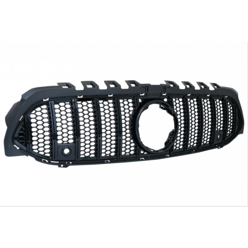 W177 2019+ a serısı ıçın uyumlu gtr panjur - sıyah (tellı versıyon)