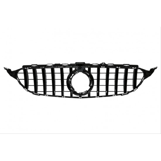 W205 c serısı 2019+ ıçın uyumlu panjur gtr grı/krom