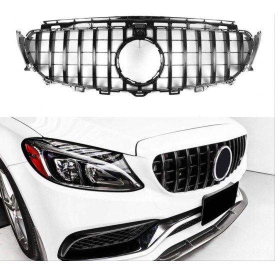 W205 c serısı 2019+ ıçın uyumlu panjur gtr sıyah