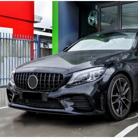 W205 c serısı 2019+ ıçın uyumlu panjur gtr sıyah
