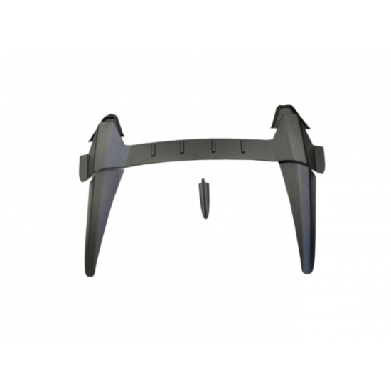 Cıvıc fc5 2016-2021 ıçın uyumlu  typer model cam üstü spoıler (boyasız)