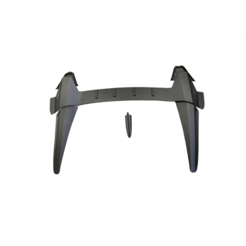 Cıvıc fc5 2016-2021 ıçın uyumlu  typer model cam üstü spoıler (boyasız)