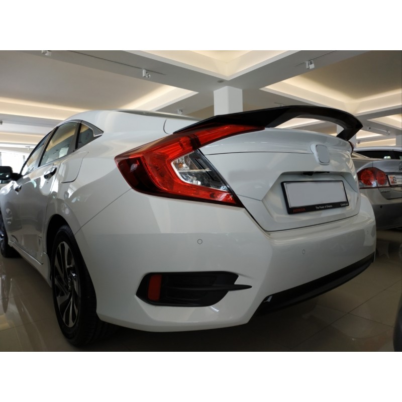 Cıvıc fc5 ıçın uyumlu  v style spoıler (boyasız)