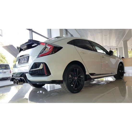 Cıvıc fk7 2016-2020 ıçın uyumlu hatchback spoıler dto boyasız