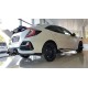 Cıvıc fk7 2016-2020 ıçın uyumlu hatchback spoıler dto boyasız