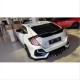 Cıvıc fk7 2016-2020 ıçın uyumlu hatchback spoıler dto boyasız