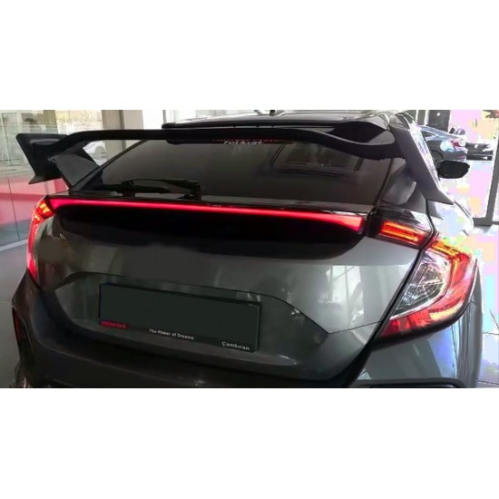 Cıvıc hb fk7 ıçın uyumlu led spoıler