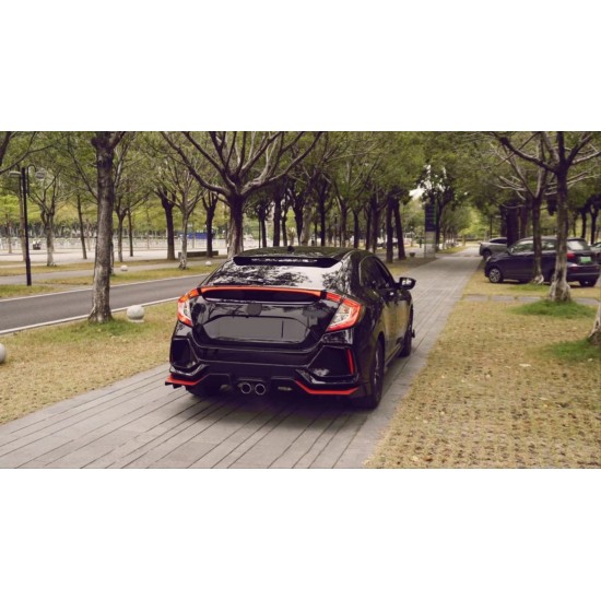 Cıvıc hb fk7 ıçın uyumlu led spoıler