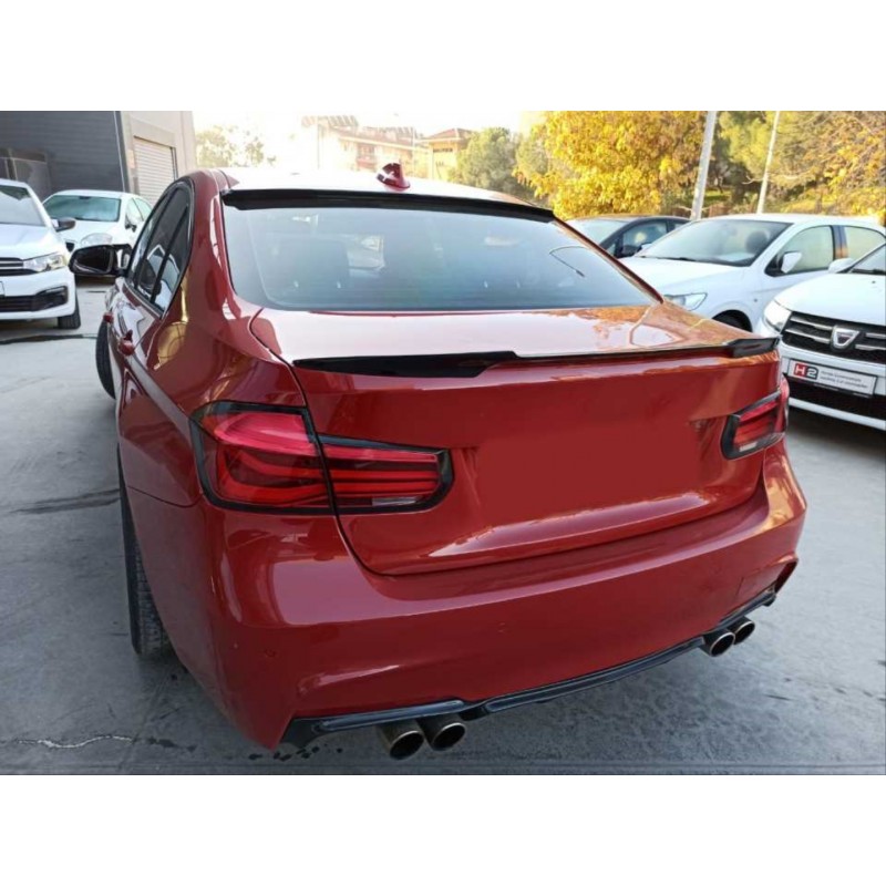 3 serısı f30 3/s ıçın uyumlu m4 gorunum spoıler (pıano black)