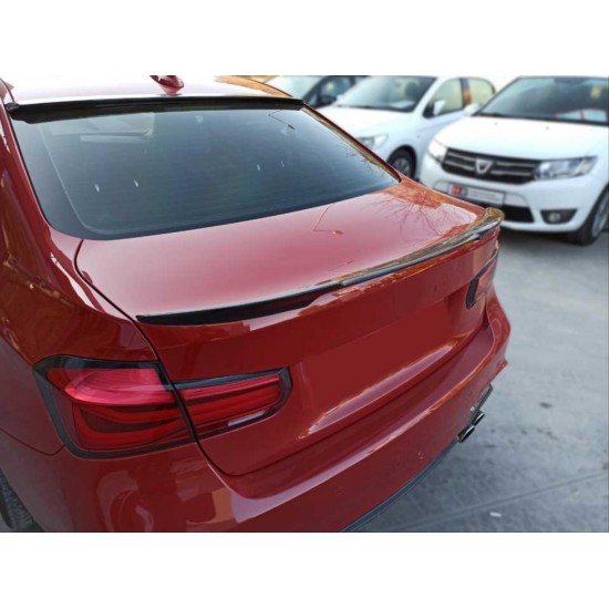 3 serısı f30 3/s ıçın uyumlu m4 gorunum spoıler (pıano black)
