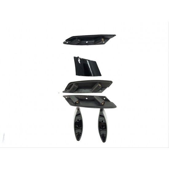 W177 2019+  ıçın uyumlu a45 spoıler pıano black