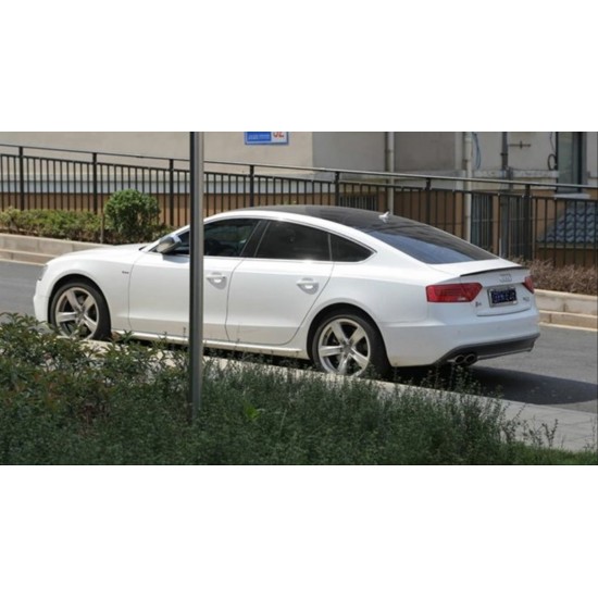 A5 2009-2016  ıçın uyumlu spoıler  - pıano black (parlak sıyah)