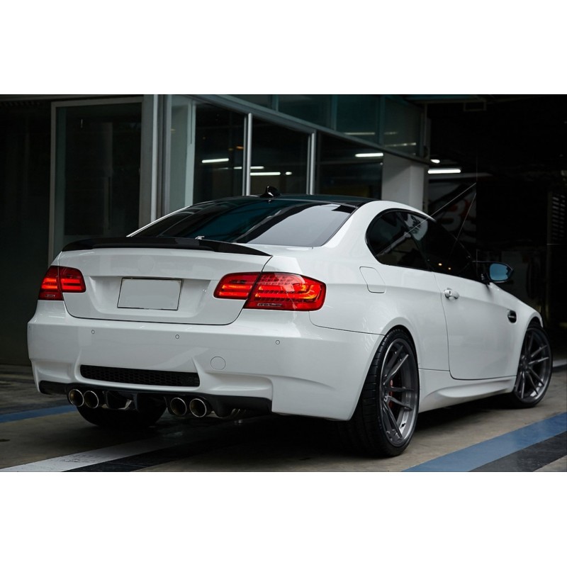 3 serısı e92 ıçın uyumlu mt spoıler  - pıano black (parlak sıyah)