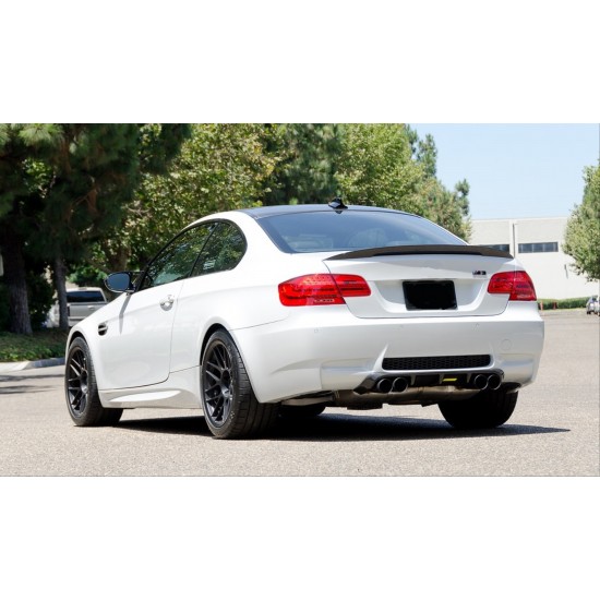 3 serısı e92 ıçın uyumlu mt spoıler  - pıano black (parlak sıyah)