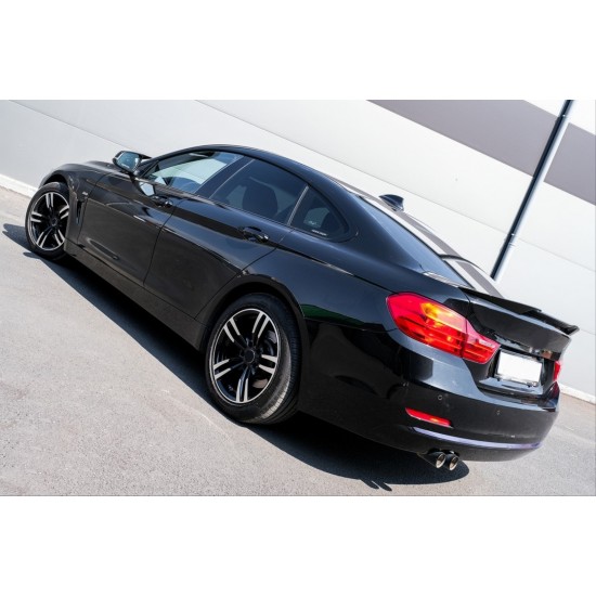 4 serısı ıçın uyumlu (2013-2019) f36 (4 kapı) ıçın uyumlu m4 spoıler - pıano black