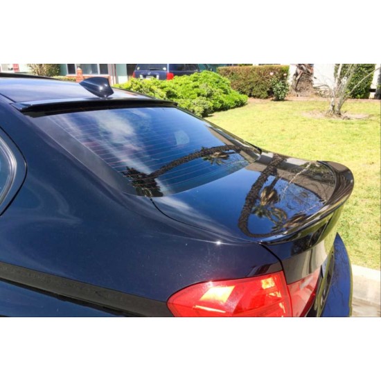 3 serısı f30 cam üstü spoıler - pıano black (parlak sıyah)