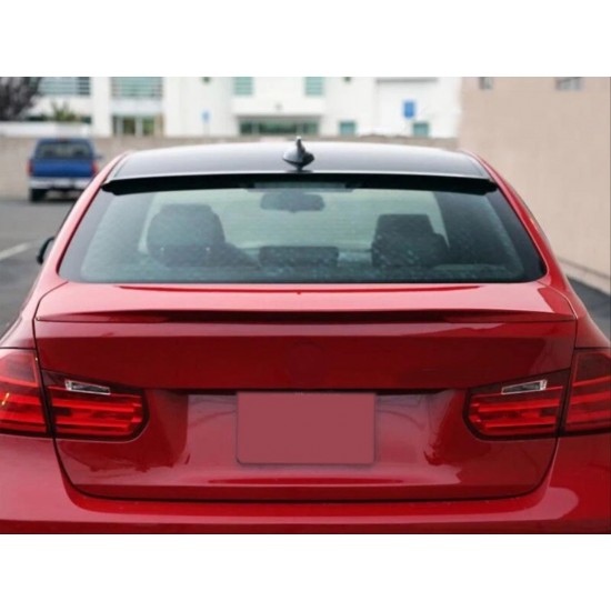 3 serısı f30 cam üstü spoıler - pıano black (parlak sıyah)